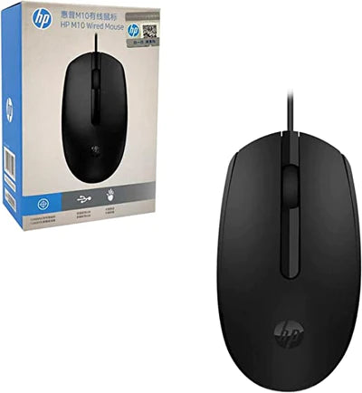 HP M10 USB Wired Mouse - 6CB80PA