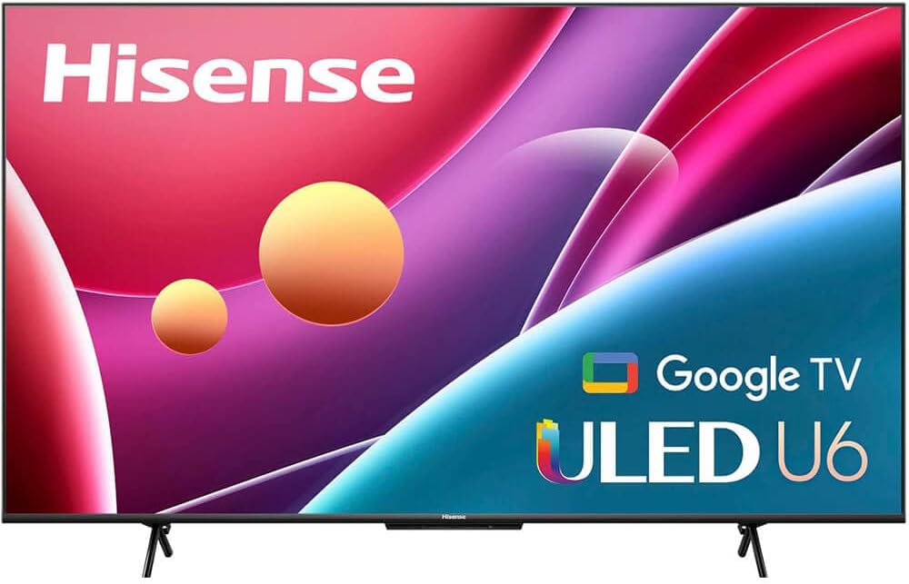 Hisense 65U6H 65 inch Quantum ULED 4K Smart TV