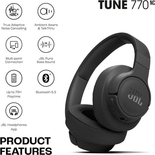 JBL Tune 770NC Adaptive Noise Cancelling Wireless Over-Ear Headphones