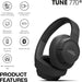 JBL Tune 770NC Adaptive Noise Cancelling Wireless Over-Ear Headphones