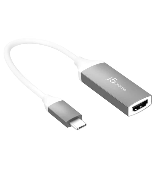 j5create USB-C™ to 4K HDMI™ Adapter Compatible with MacBook, Chromebook, Tablet or PC - JCA153G