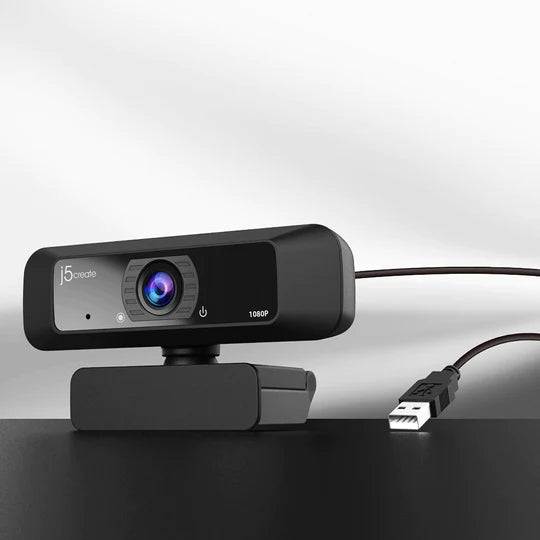 j5create USB™ HD Webcam with 360° Rotation - JVCU100