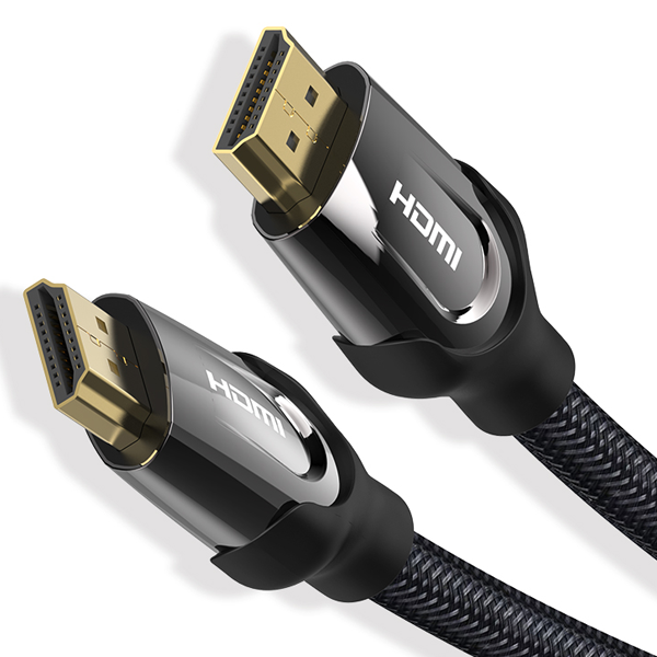 Vention High-Speed Nylon Braided HDMI 4K@60Hz 2M Cable – VEN-VAA-B05-B200