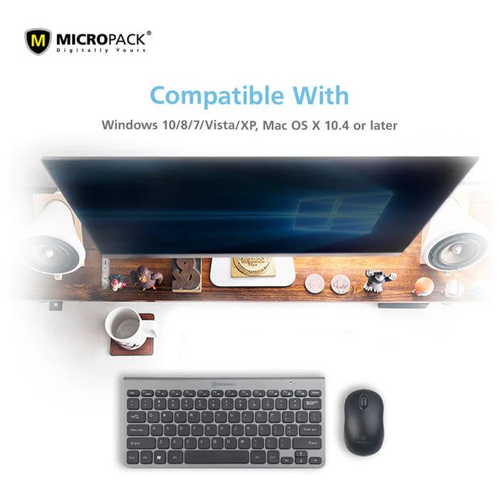 Micropack KM-218W Wireless Keyboard & Mouse