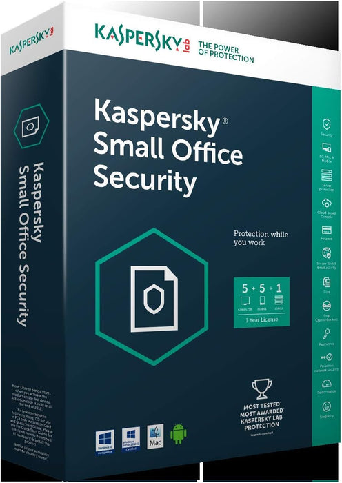 Kaspersky Small Office Security 5 users