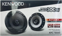 Kenwood KFC-1666S 6.5 inch 300W 2-Way Car Coaxial Speakers with Sound Field Enhancer