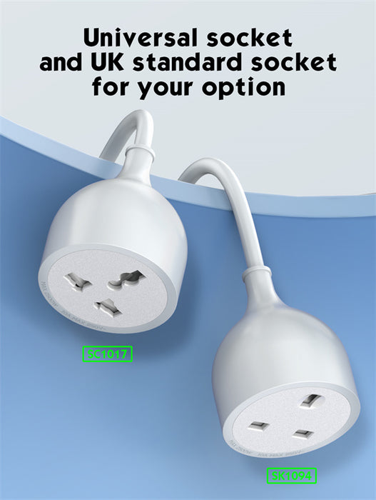  LDNIO SC1017 1 AC Outlet Universal Extension Power Socket 