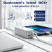 LDNIO SC1418 65W PD Adapter Multifunction Charger Power Extension with Surge Protection, 2 USB-C+ 2USB-A, 2M code