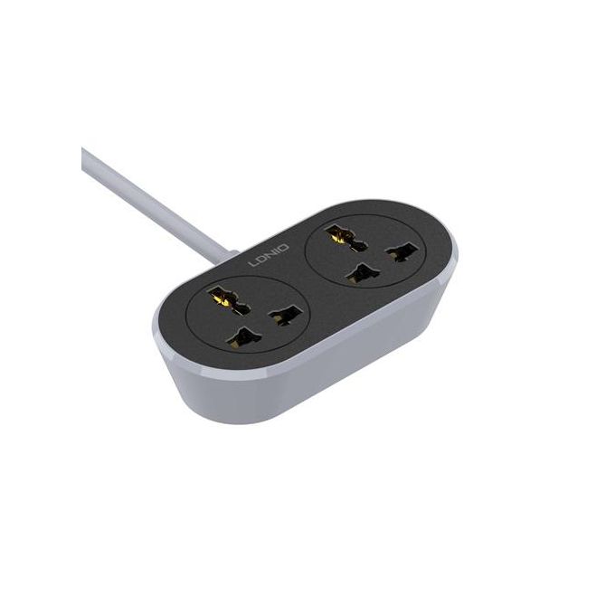 LDNIO SC2018 - 2 AC 250V Outlet Universal Power Extension Socket -5M
