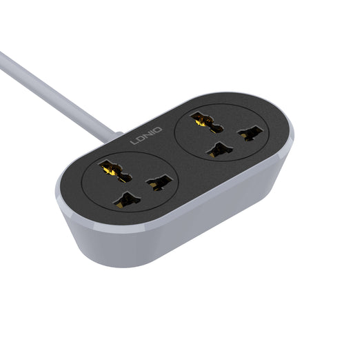 LDNIO SC2018 2 AC Universal Extension Power Socket 10M