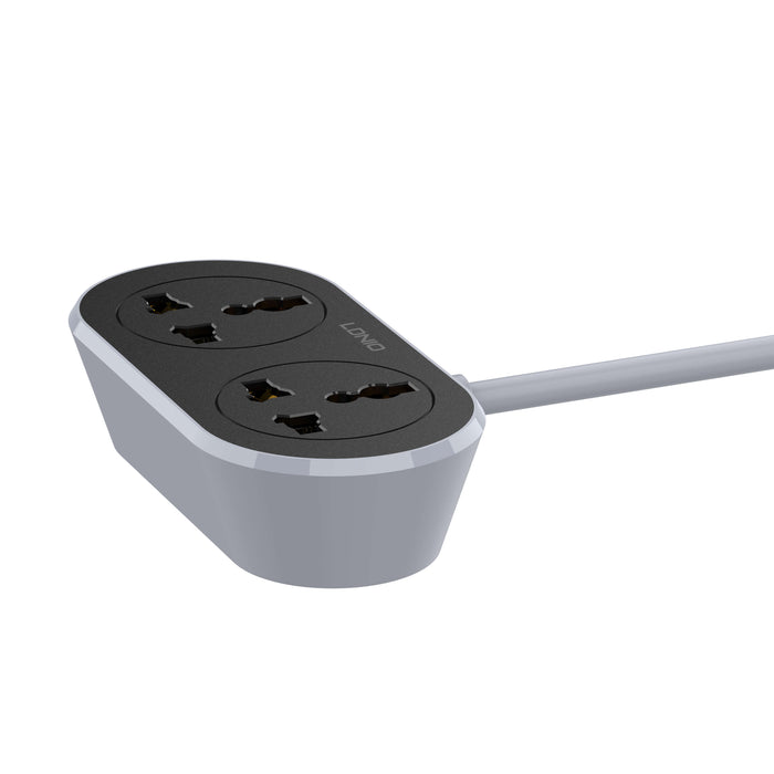 LDNIO SC2018 2 AC Universal Extension Power Socket 10M