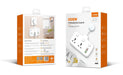 LDNIO SC2413 - Portable Electrical Power Socket - 2500W - 2AC