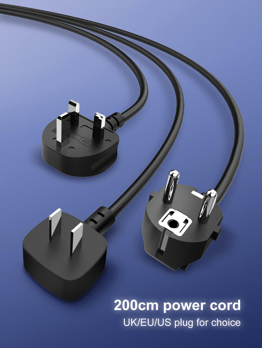 LDNIO SC3319 6 in 1 Power Socket Adapter Desktop Charger 