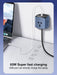 LDNIO SC3319 6 in 1 Power Socket Adapter Desktop Charger 