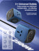 LDNIO SC3319 6 in 1 Power Socket Adapter Desktop Charger 