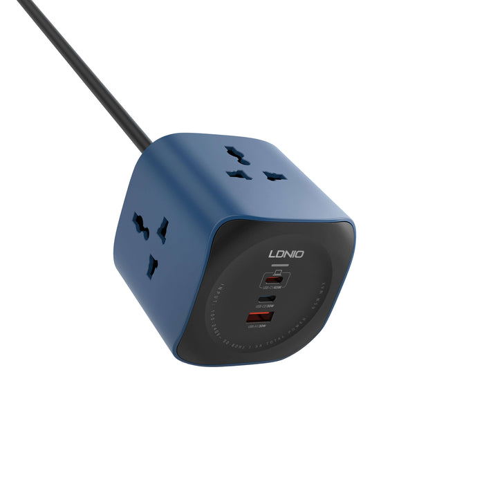 LDNIO SC3319 Universal Power Socket Outlet 6 In 1