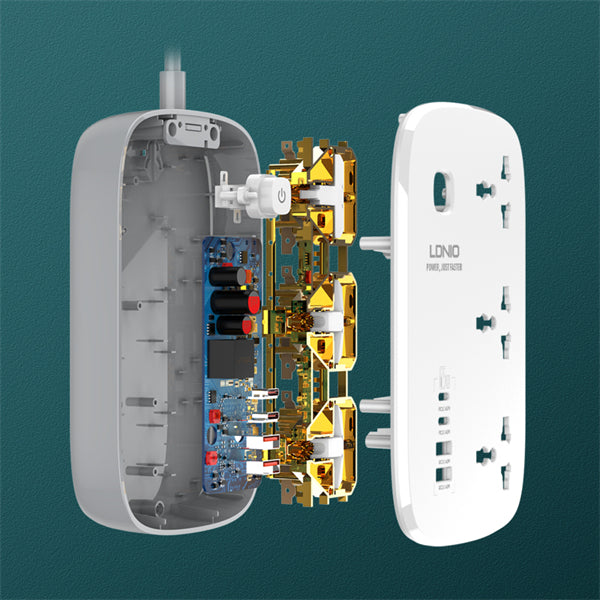 LDNIO SC3416 Universal Socket Extension Power Strip Cable - 3AC