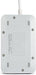 LDNIO SC3604 Power Strip Socket with 3-pin US Plug, 6 USB Charging Ports Wiring Board, 3 Power Socket Ports