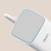 LDNIO SC4383 Tower Extension Power Strip 4 Socket 3 Multiple Chargers 2USB-C+USB-A 2500W Tabletop Extension Lead Power Socket