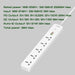 LDNIO SC5319 Multi Socket Extension Lead - 5 AC