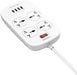 LDNIO SC5319 Multi Socket Extension Lead with 5 AC 3 USB Power Socket Plug Extender with 38W 