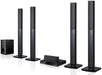 LG 5.1 Channel LHD657 1000W Home Theatre 4 Tall Boys