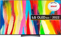 LG OLED55C24LA OLED evo C2 55 inch 4K Smart ThinQ AI TV