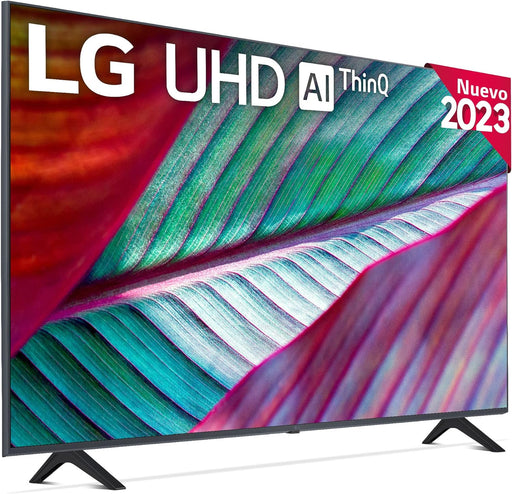 LG UR78 43 Inch 4K Ultra HD HDR LED TV 2023 (43UR78006LK) - WebOS Smart AI ThinQ, Magic Remote, 3 side cinema, HDR10, HLG, AI Sound (5.1ch), 2 Pole stand