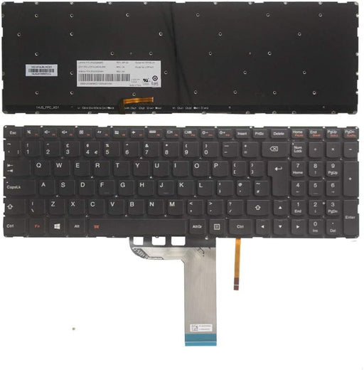 Lenovo IdeaPad 720S-13IKB Laptop Replacement Keyboard (Also Compatible With Lenovo IdeaPad 720S-14IKB, 720S-14IKBR)