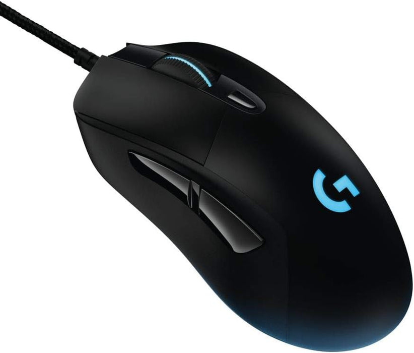 Logitech G403 Prodigy RGB Wired Gaming Mouse – 16.8 Million Color Backlighting, 6 Programmable Buttons, Onboard Memory, Up to 12,000 DPI