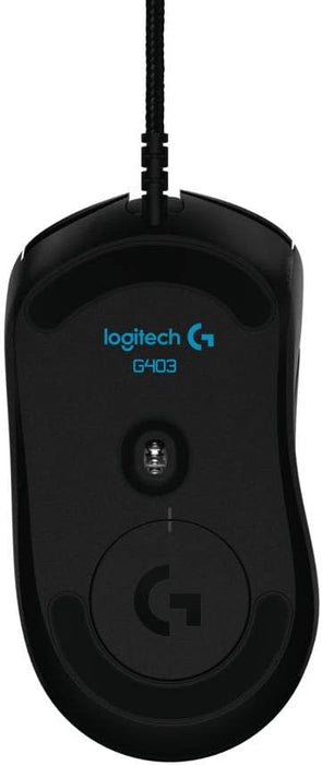 Logitech G403 Prodigy RGB Wired Gaming Mouse – 16.8 Million Color Backlighting, 6 Programmable Buttons, Onboard Memory, Up to 12,000 DPI