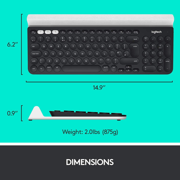 Logitech K780 Multi-Device Wireless & Bluetooth Keyboard