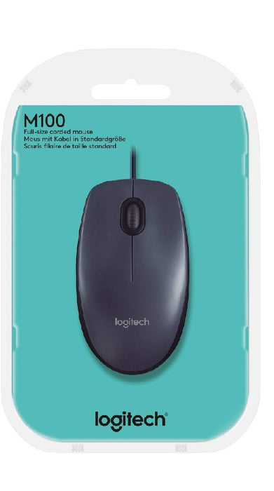 Logitech M100 Corded (Wired) Mouse