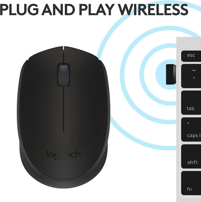 Logitech M170 Wireless Optical Mouse (910-004642)