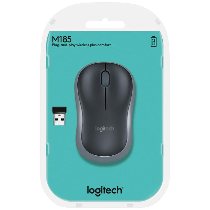 Logitech M185 Wireless Mouse (910-002235)