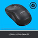 Logitech M220 Wireless Mouse with Silent Clicks (910-004878)