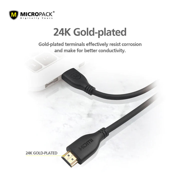 Mickropack MC-230H HDMI Cable 4K&3D Visuals