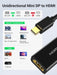 UGREEN Mini DisplayPort to HDMI Female Converter (4K) - MD112