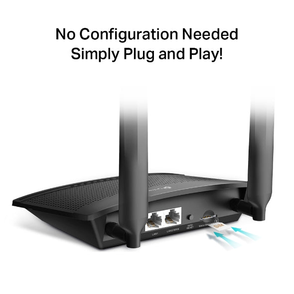 TP-Link 300Mbps Wireless N 4G LTE Router - TL-MR100