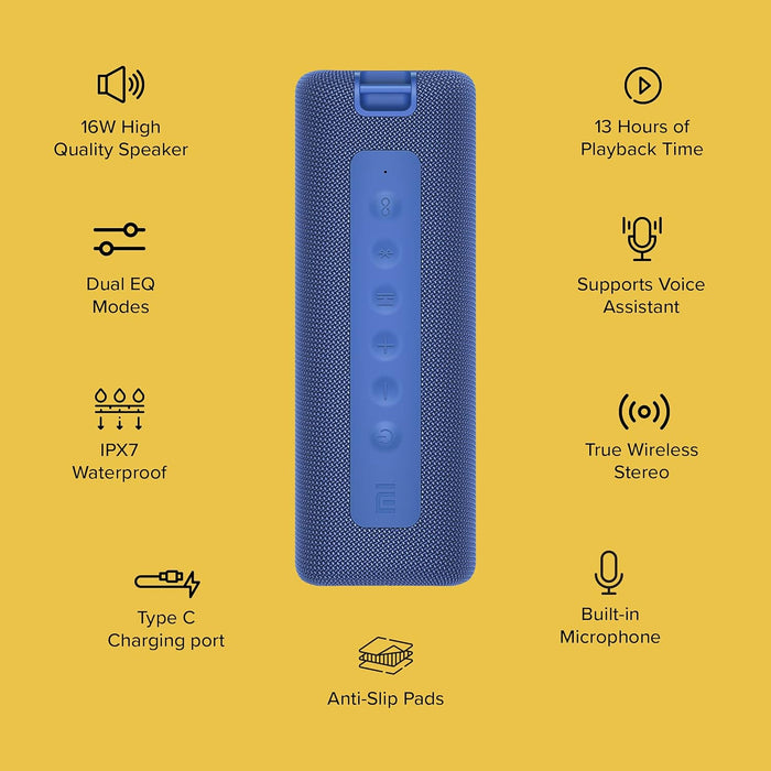 Mi 29692  Portable  Bluetooth Speaker 16W BLUE