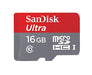 SanDisk 16GB MicroSDHC Memory Card