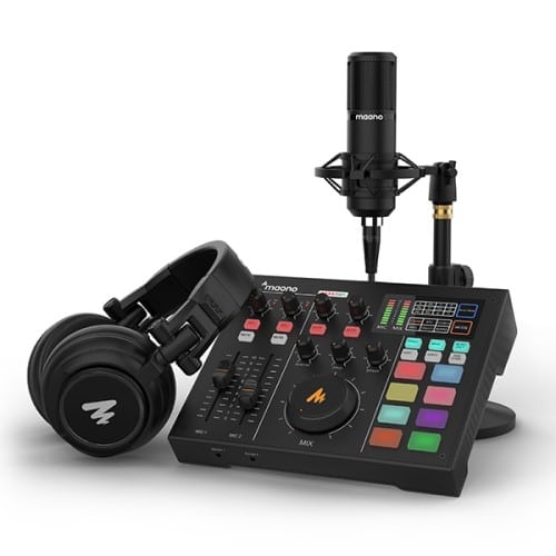 MAONOCASTER All-In-One Podcast Production Studio - AU-AM100