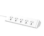 OLA ola-mp10610 200cm power cord with 10-Outlet Surge protector power sockets 