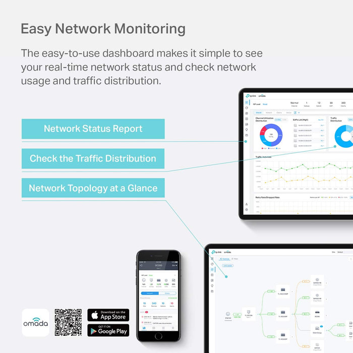 TP-Link OC200 Omada Hardware Controller for Business Network Management
