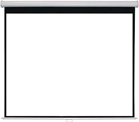 Projector Screen Manual 180 x 180 cm ( 70 by70 inch)
