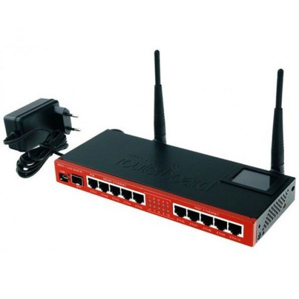 Mikrotik Gigabit Ethernet WiFi Router - VRB2011UiAS-2HnD-IN