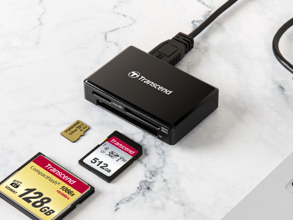 Transcend USB 3.1 Gen 1 Card Reader - RDF8