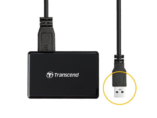 Transcend USB 3.1 Gen 1 Card Reader - RDF8