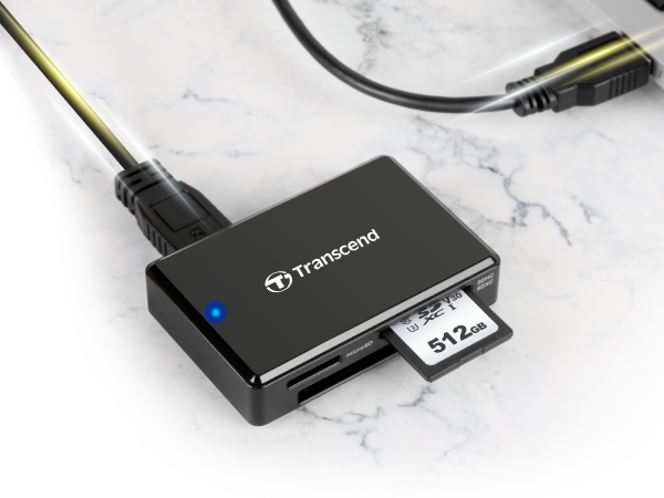 Transcend USB 3.1 Gen 1 Card Reader - RDF8