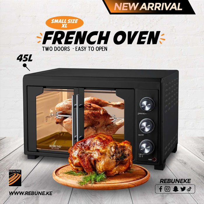 Rebune French Electric Oven (45L) - RE-10-030